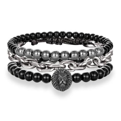 Gestapeltes Armband-Set