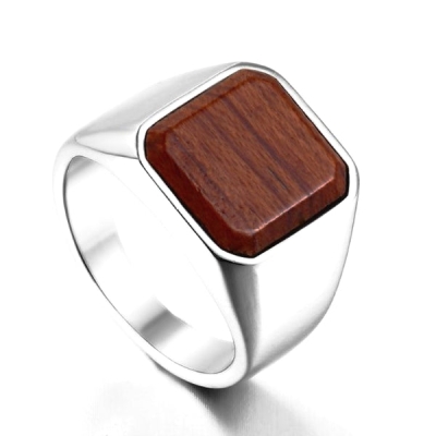 Siegelring aus Holz