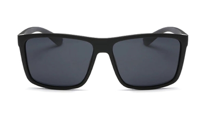Schwarze quadratische Sonnenbrille
