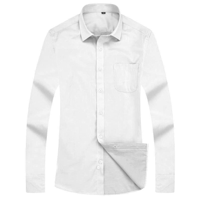 Weißes Twill-Hemd | Moderne Passform | Größen 38-48
