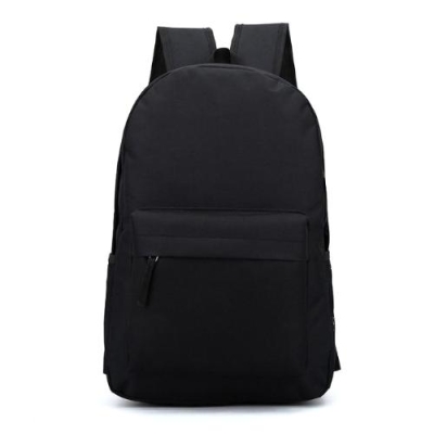 Schwarzer schlichter Rucksack