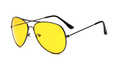 Gelbe Sonnenbrille