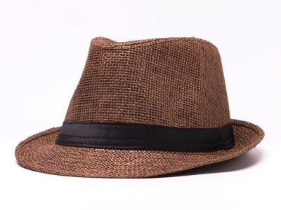 Einfacher Stroh-Fedora