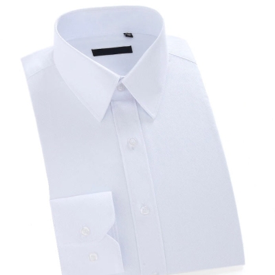 Weißes, taschenloses Hemd | Moderne Passform | Größen 38-44