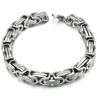 Designer-Silberkettenarmband