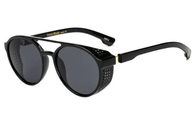 Sonnenbrille mit seitlichem Schild