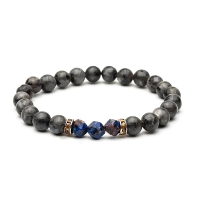 Elegantes Armband mit blauem Stein