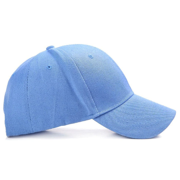 Himmelblaue Basic-Kappe