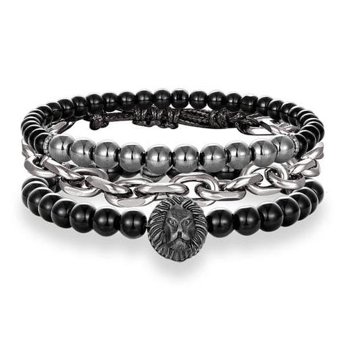 Gestapeltes Armband-Set