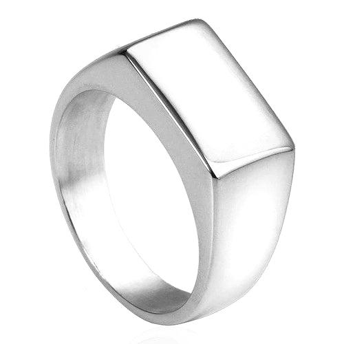 Silberner Pinky-Siegelring