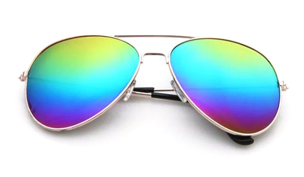 Sonnenbrille Aviator Regenbogen