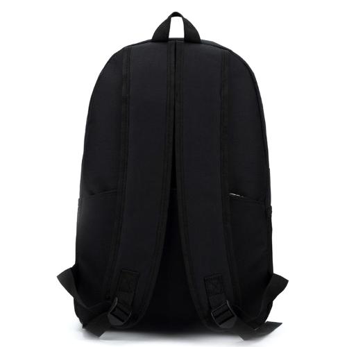 Schwarzer schlichter Rucksack