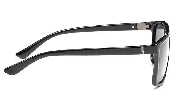 Schwarze quadratische Sonnenbrille