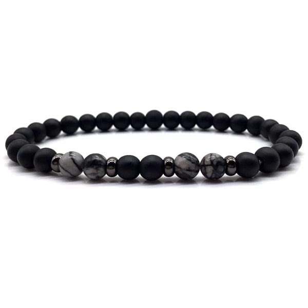 Schlankes Perlenarmband