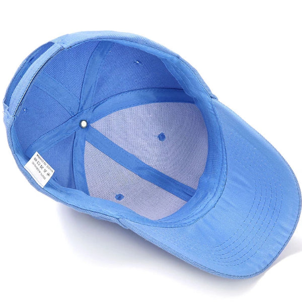 Himmelblaue Basic-Kappe