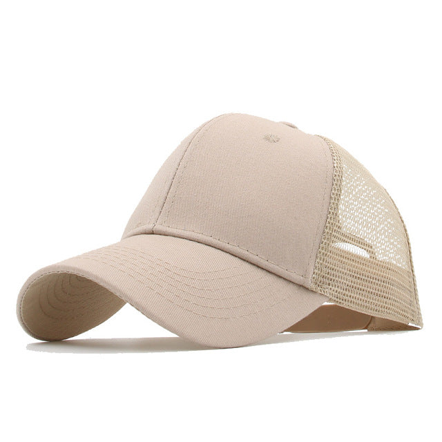 Einfarbige Trucker-Kappe – 7 Farben