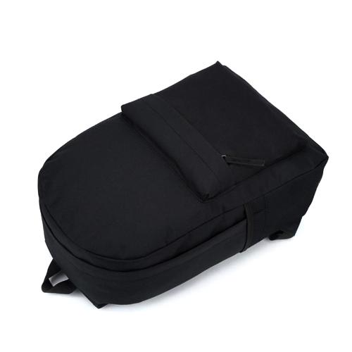 Schwarzer schlichter Rucksack