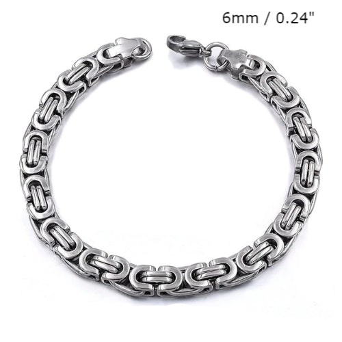 Designer-Silberkettenarmband