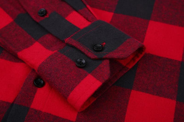 Blau kariertes Hemd – 10 Stile | Normale Passform | Größen 38-44