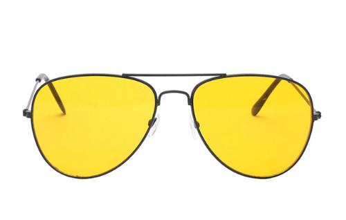 Gelbe Sonnenbrille