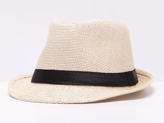Einfacher Stroh-Fedora