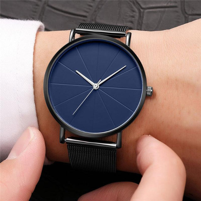 Essential Uhr Blau | 3 Stile