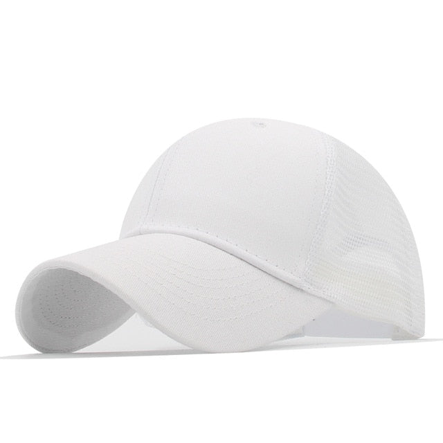 Einfarbige Trucker-Kappe – 7 Farben