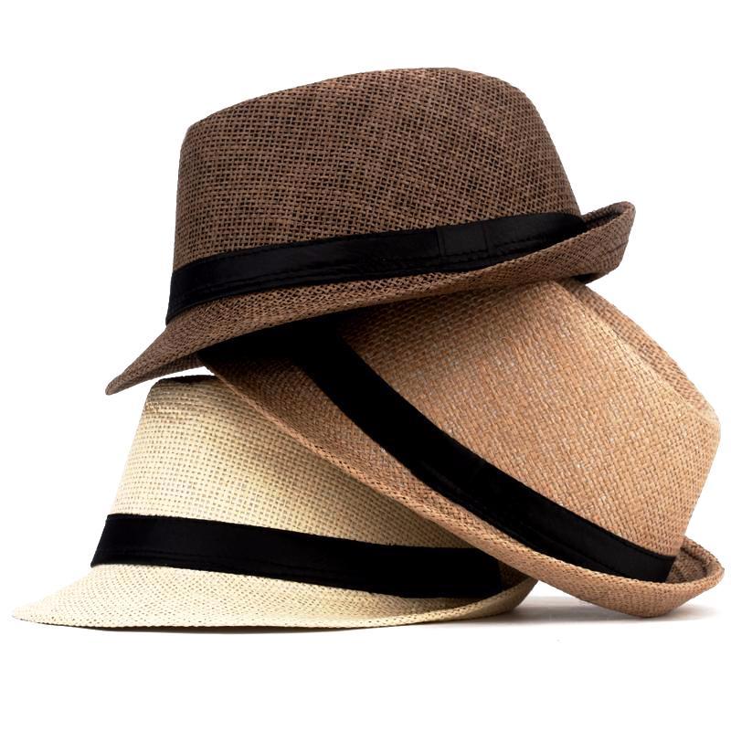 Einfacher Stroh-Fedora