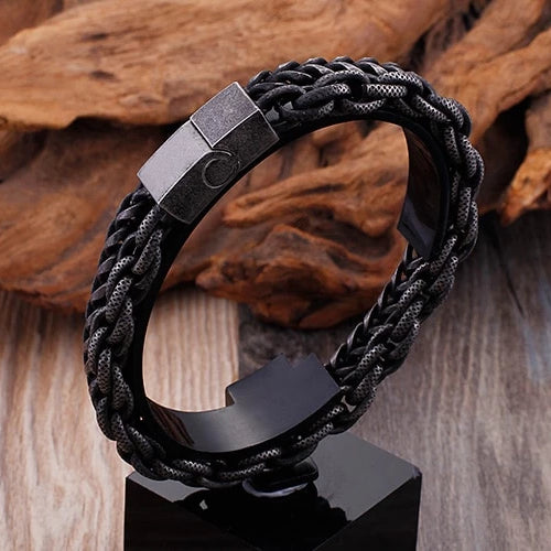 Zweilagiges Vintage-Kettenarmband