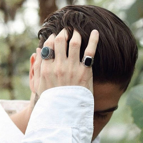 Königlicher Ring aus Platin