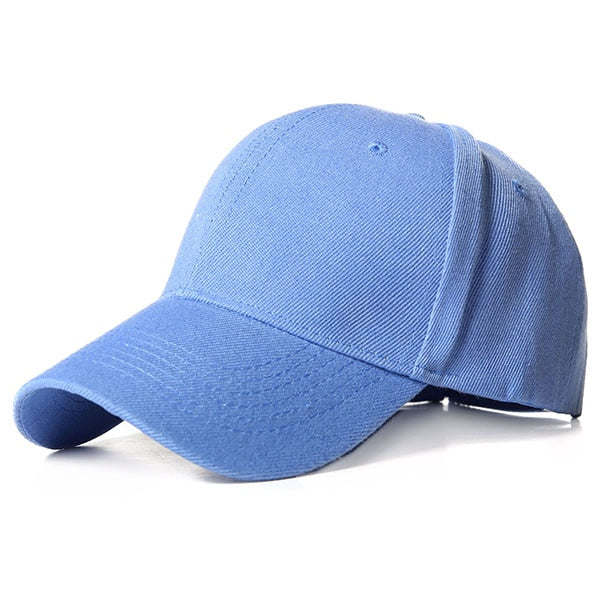 Himmelblaue Basic-Kappe