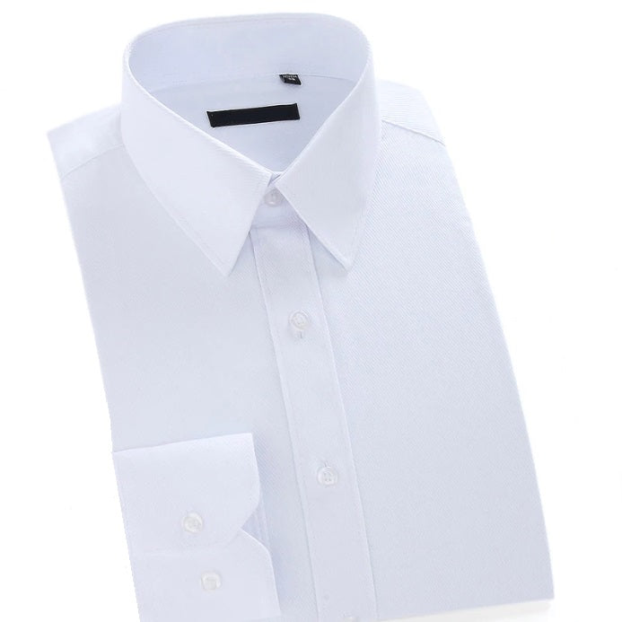 Weißes, taschenloses Hemd | Moderne Passform | Größen 38-44