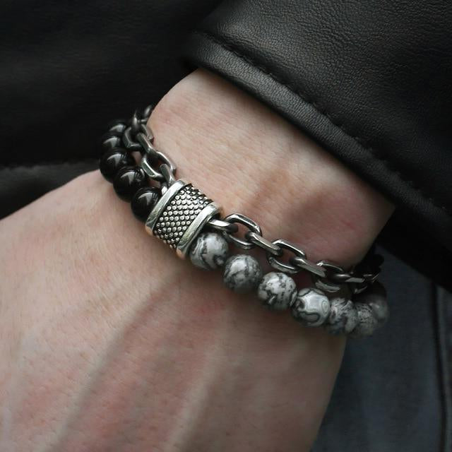 Perlenkettenarmband – 6 Farben