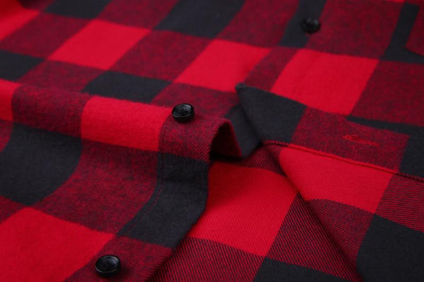 Blau kariertes Hemd – 10 Stile | Normale Passform | Größen 38-44