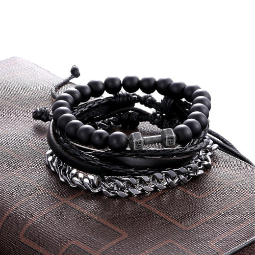 Gestapeltes Armband-Set