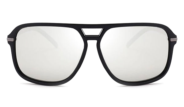 Silberne Jetsetter-Sonnenbrille
