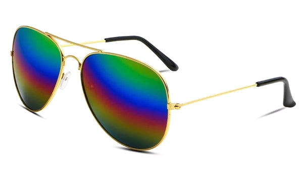 Sonnenbrille Aviator Regenbogen