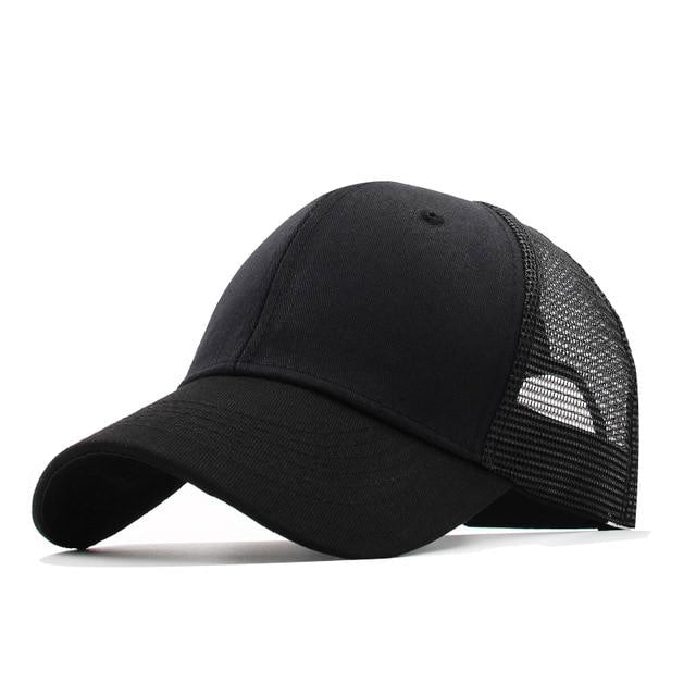 Einfarbige Trucker-Kappe – 7 Farben