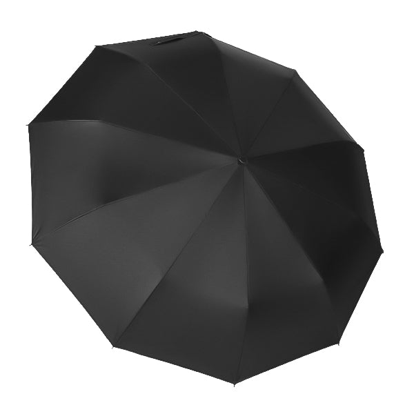 Klappbarer Regenschirm mit Ledergriff