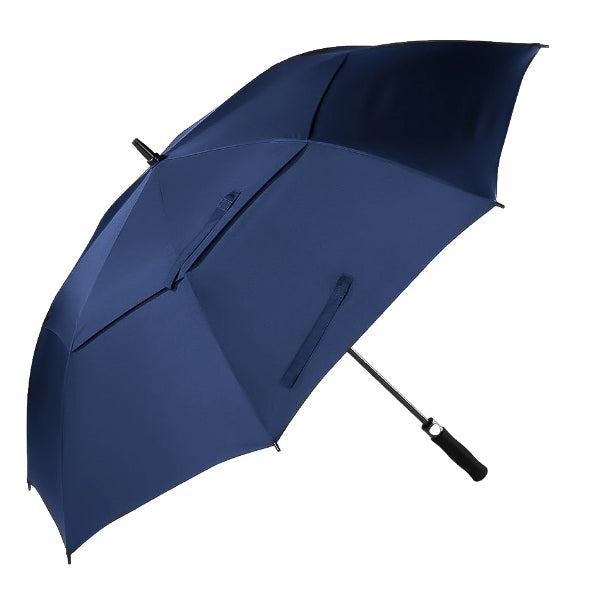 Blauer großer Golfschirm