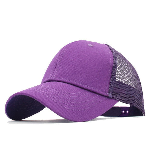 Einfarbige Trucker-Kappe – 7 Farben