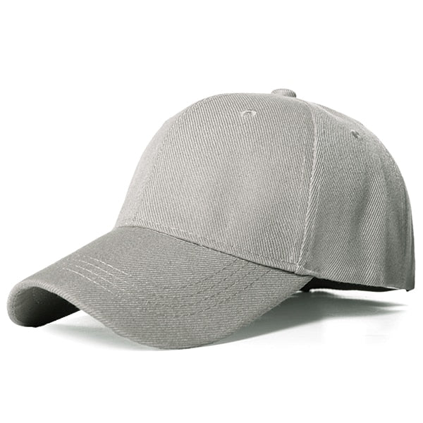 Hellgraue Basic-Kappe