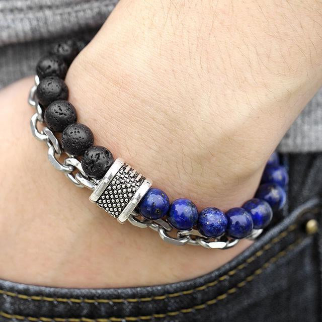 Perlenkettenarmband – 6 Farben