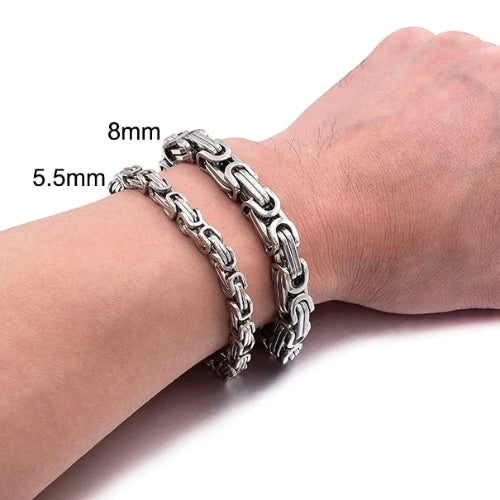 Designer-Silberkettenarmband