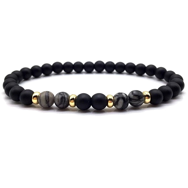 Schlankes Perlenarmband