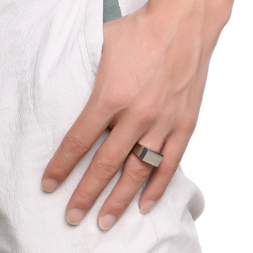 Silberner Pinky-Siegelring